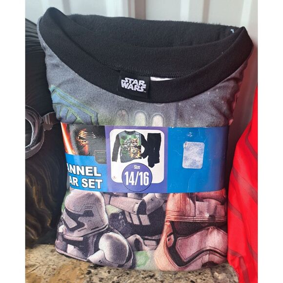 STAR WARS Sleeping Bag 52×28  Pajamas 14/16 MASK Lot - Picture 3 of 16